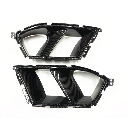 Air inlet grille close up