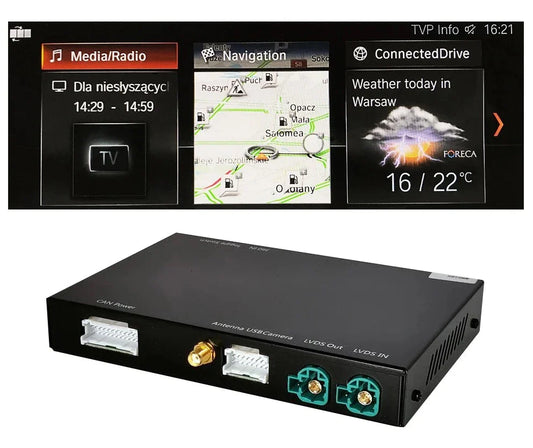 CarPlay Android Auto BMV NBT EVO System overview