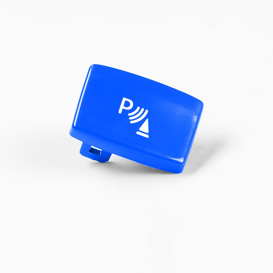 Blue parking button