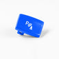 Blue parking button