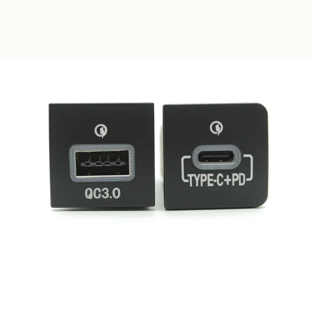 USB charger built in button Volksmotors Golf 6 Jetta 5 Scirocco 3 Eos