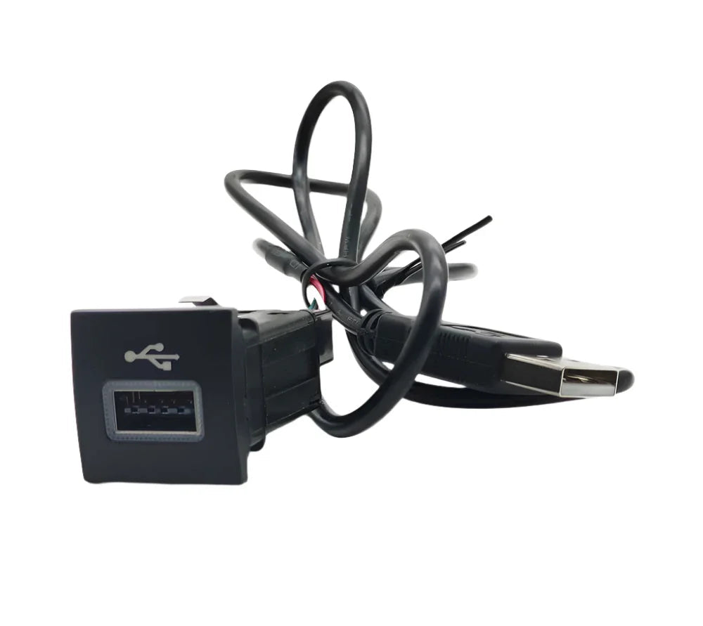 USB charger built in button Volksmotors Golf 6 Jetta 5 Scirocco 3 Eos USB music