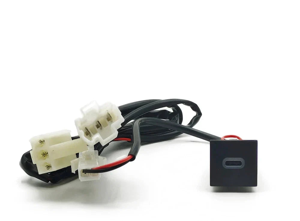 USB charger built in button Volksmotors Golf 6 Jetta 5 Scirocco 3 Eos USB C