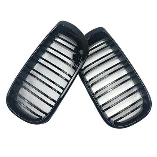 Dual slat kidney grill BMV E46