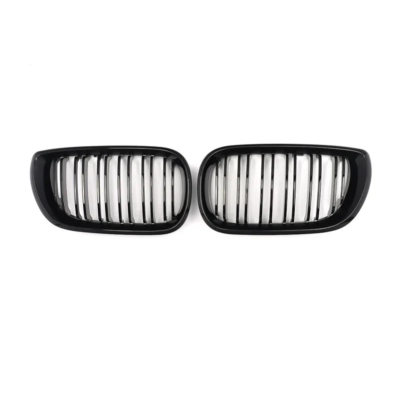 Dual slat kidney grilles