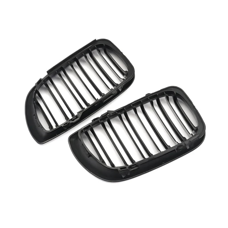 Dual slat kidney grilles rear