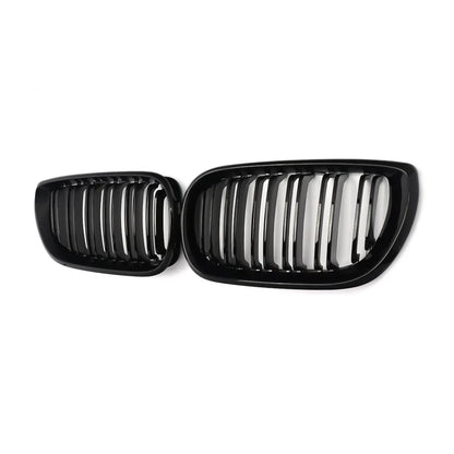Dual slat kidney grilles side