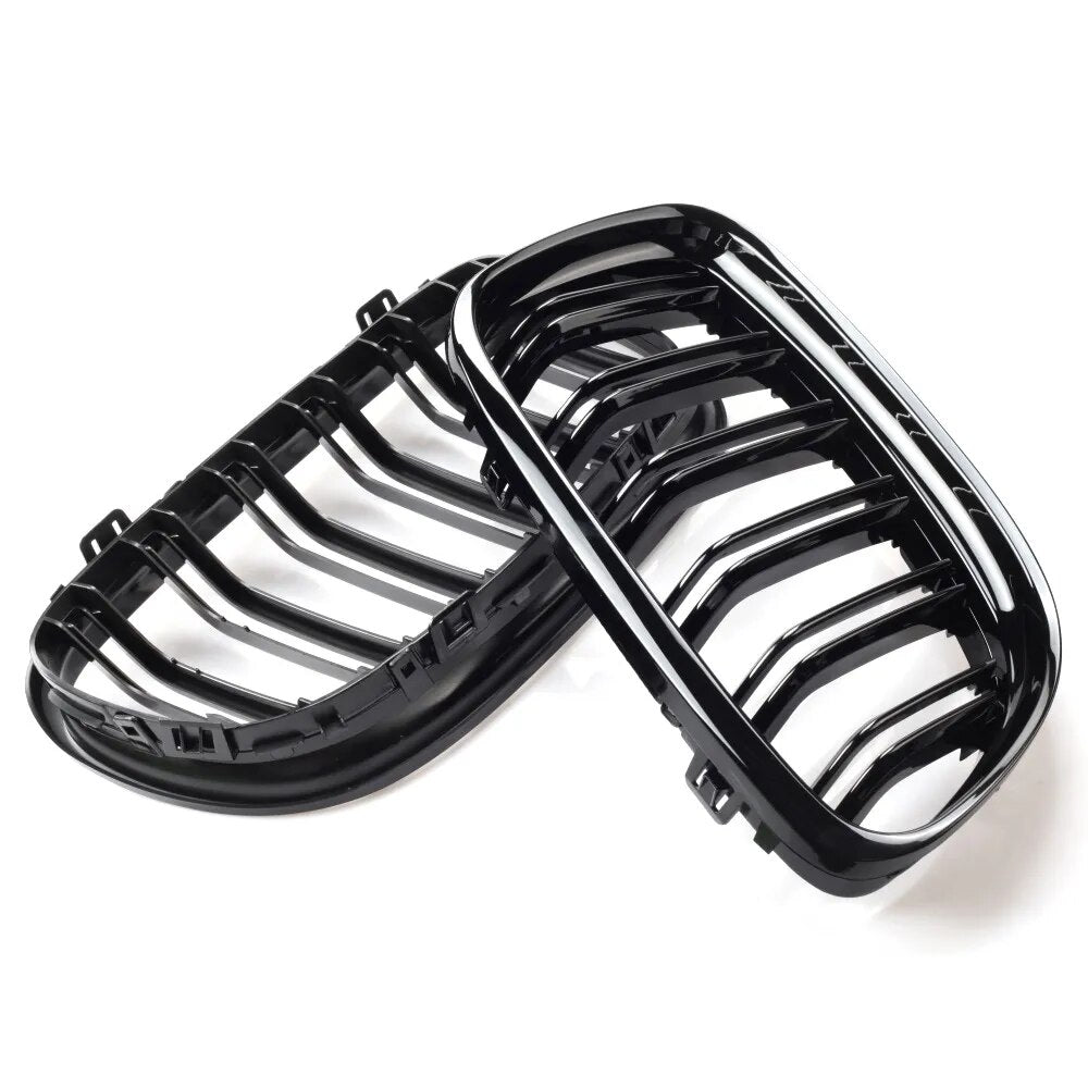 Dual slat kidney grills E90 E91 2009 - 2012 LCI - Bimmer Elite