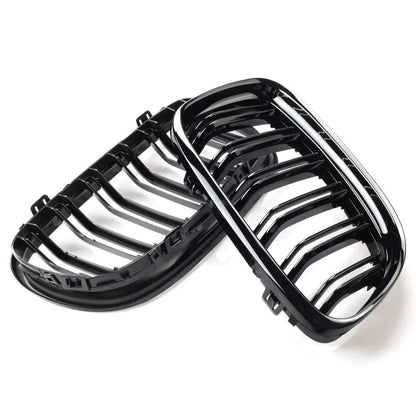 Dual slat kidney grills E90 E91 2009 - 2012 LCI - Bimmer Elite