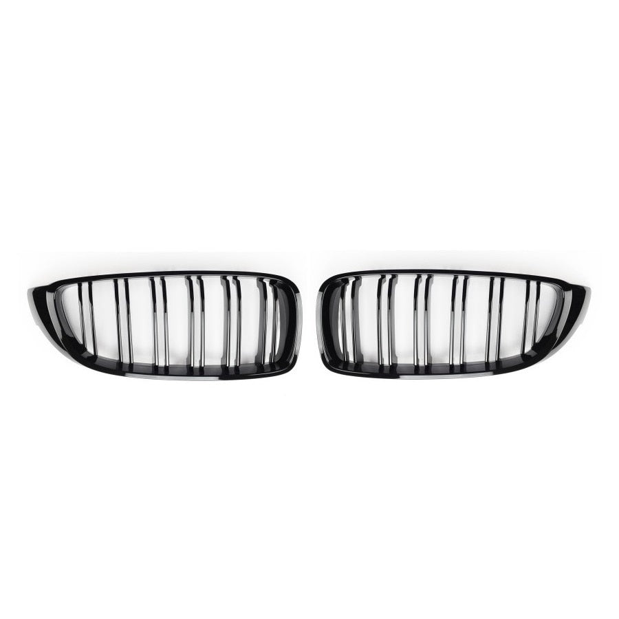 Dual slat kidney grilles
