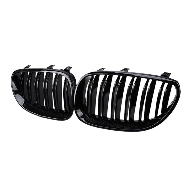 Dual slat kidney grilles