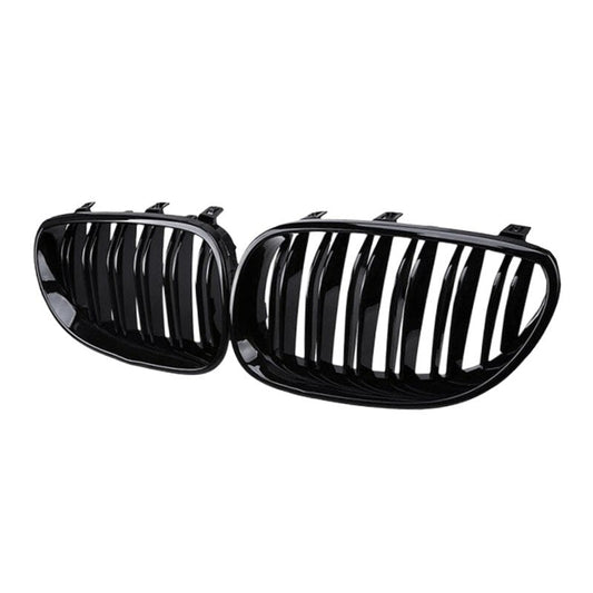Dual slat kidney grilles