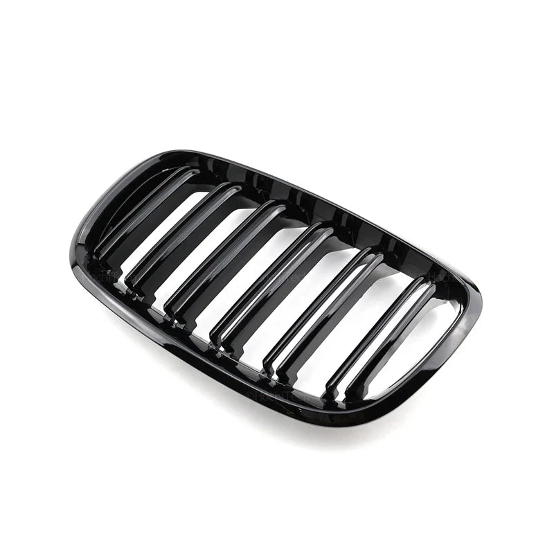 Dual slat kidney grilles close up