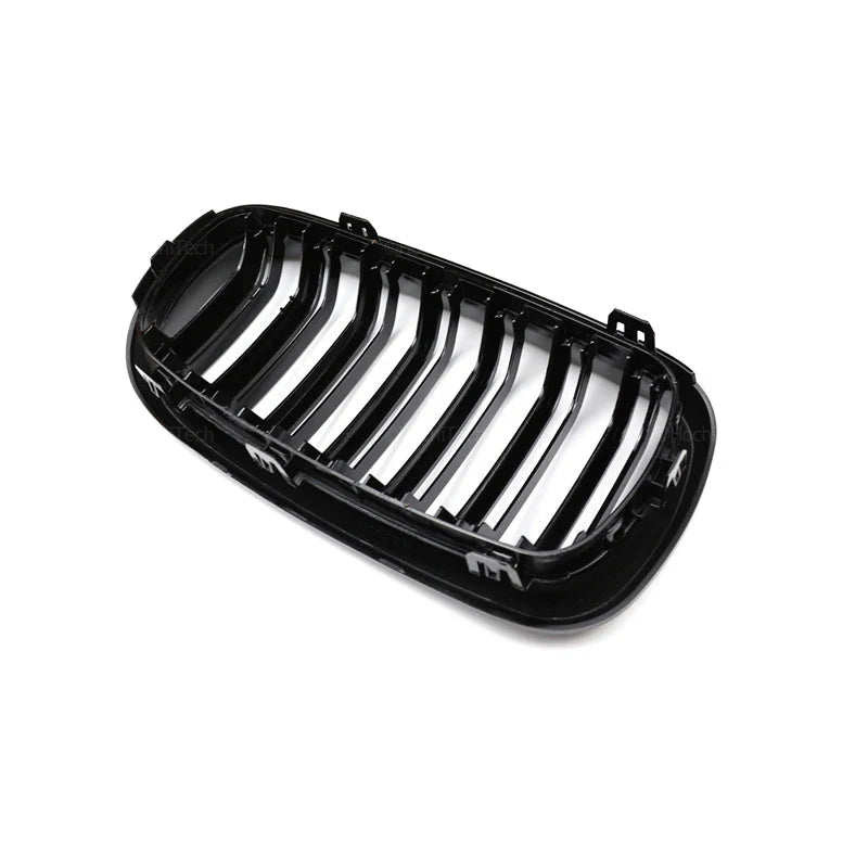 Dual slat kidney grilles close up