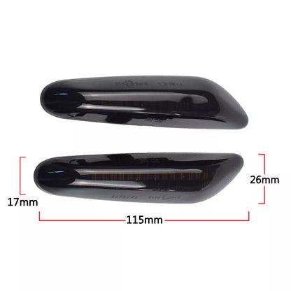BMV dynamic turn signal light side marker size E series