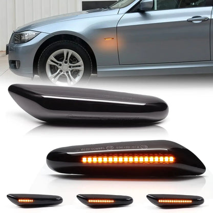 Dynamic turn signal on car