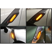 Dynamic turn signal on car