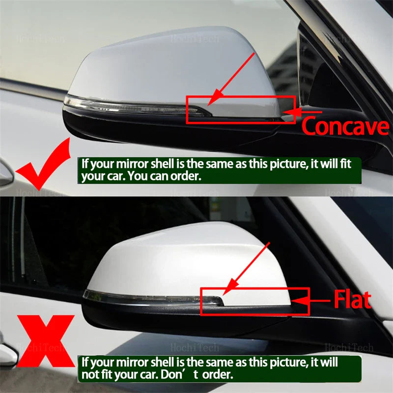 Dynamic turn signal fitting guide