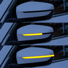 Dynamic turn signal on car
