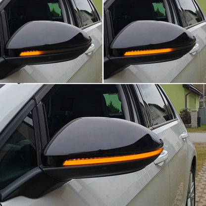 Dynamic turn signal side mirror Golf 7 7.5