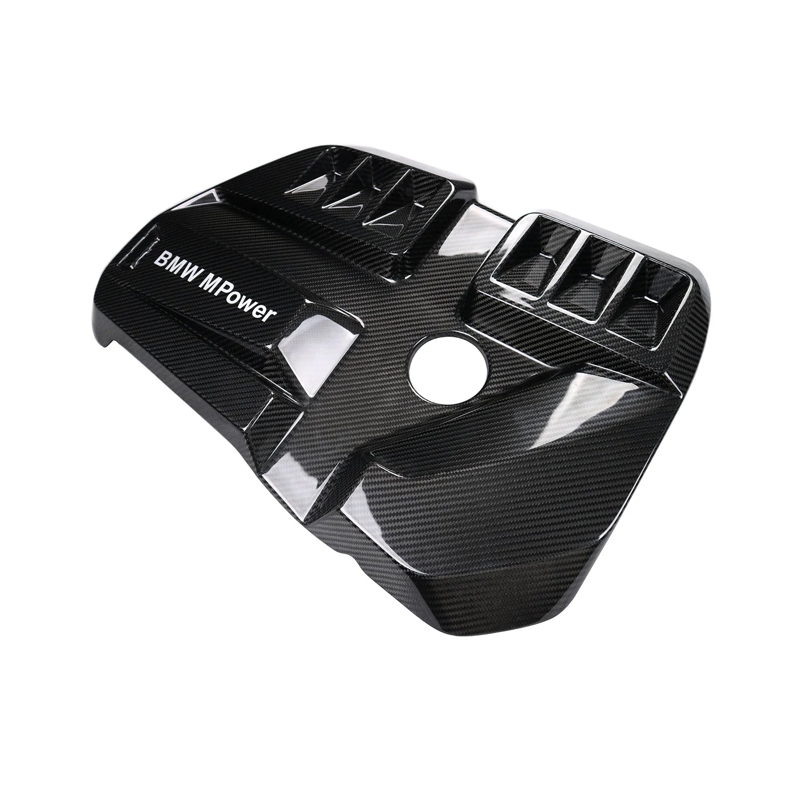 Engine bay cover carbon