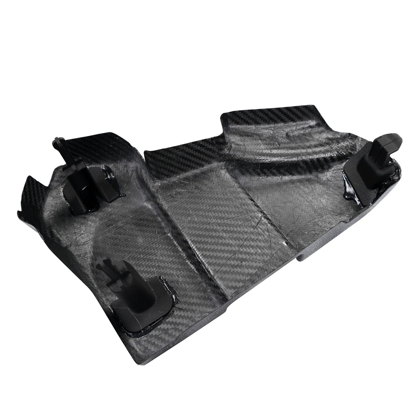 Engine bay side carbon rear