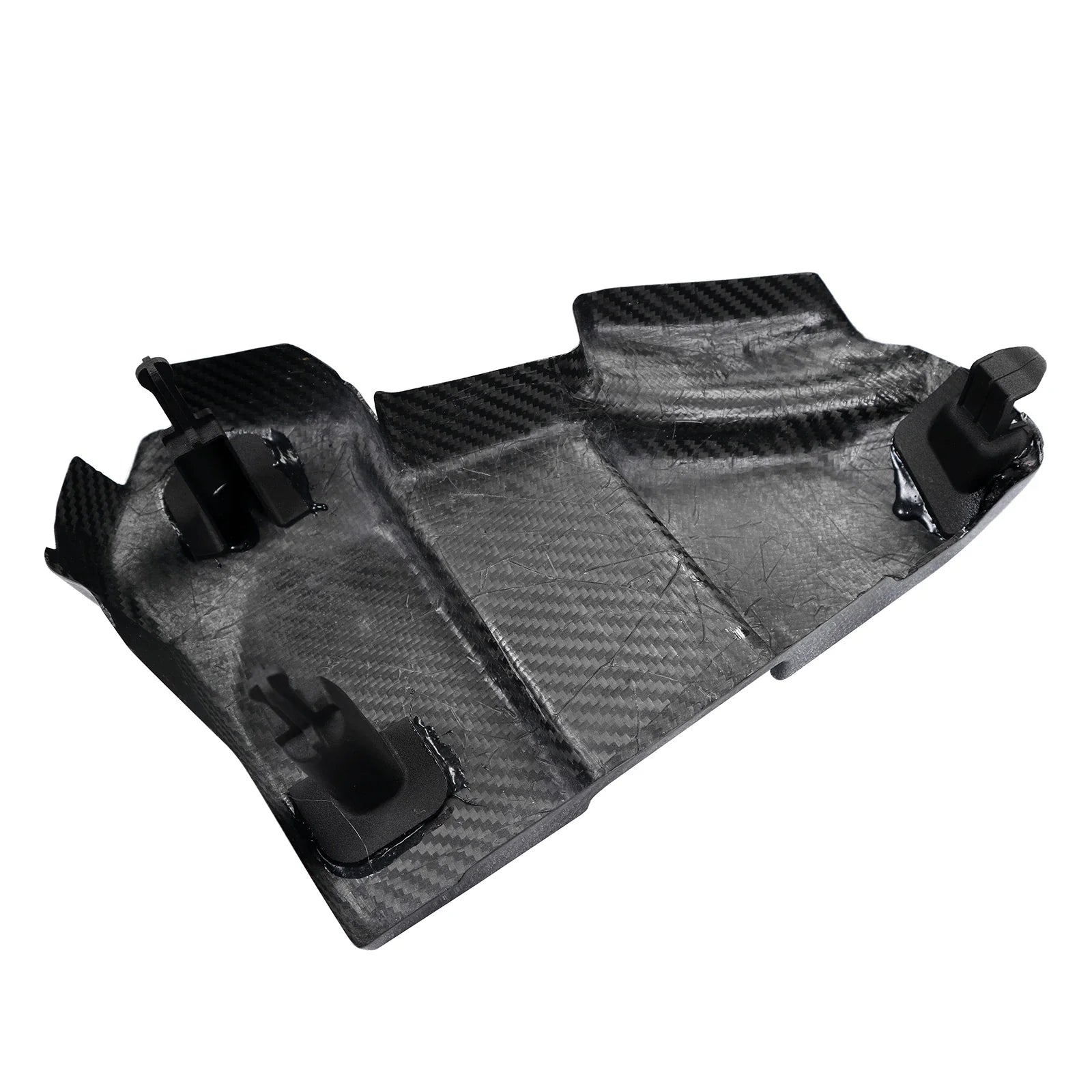 Engine bay side carbon rear