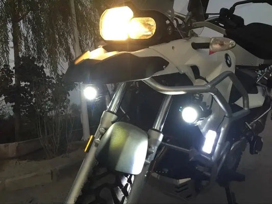 Fog lights on bike