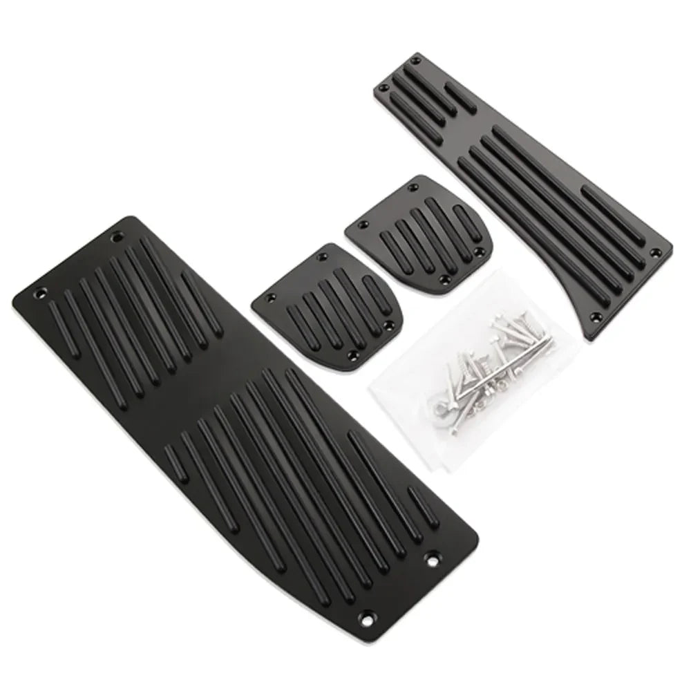 Black manual pedals