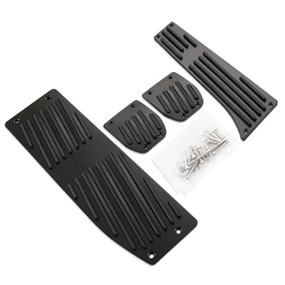 Black manual pedals
