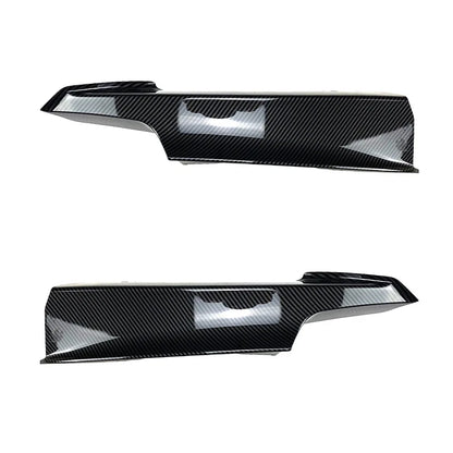 Front bumper splitter carbon down