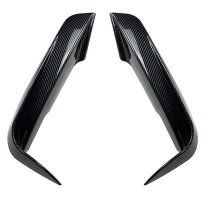 Front bumper splitter carbon up