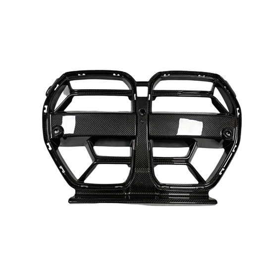 Front grille CSL look dry carbon fiber without ACC BMV M3 M4 G80 G81 G82 G83