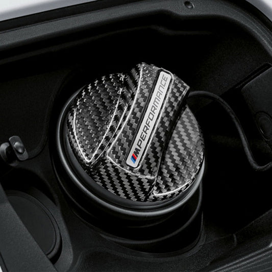 Carbon fiber fuel tank cover - Bimmer Elite