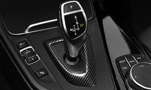 Gear selector cover carbon in car