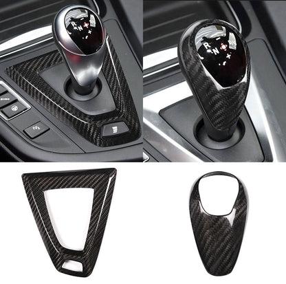 BMV carbon fiber gear selector cover F series
