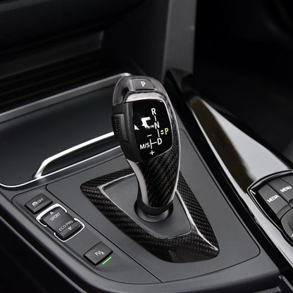 Gear selector cover carbon fiber look - Bimmer Elite