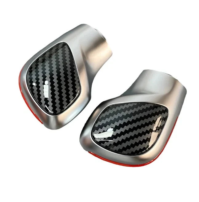 Gear selector cover carbon red