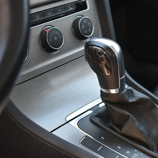 Gear selector cover in car