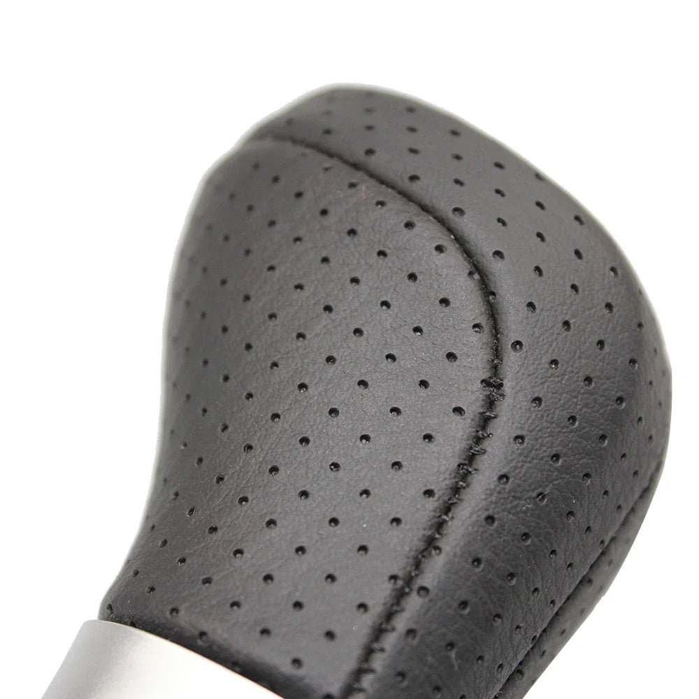 Gear shift knob close up