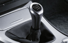 Gear shift knob in car