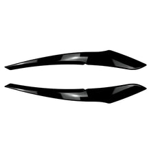 Headlight eyebrows cover BMV 1 Serie F20 F21 pre LCI black