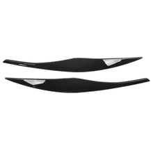 Headlight eyebrows cover BMV 3 Serie E90 E91 E92 E93 black