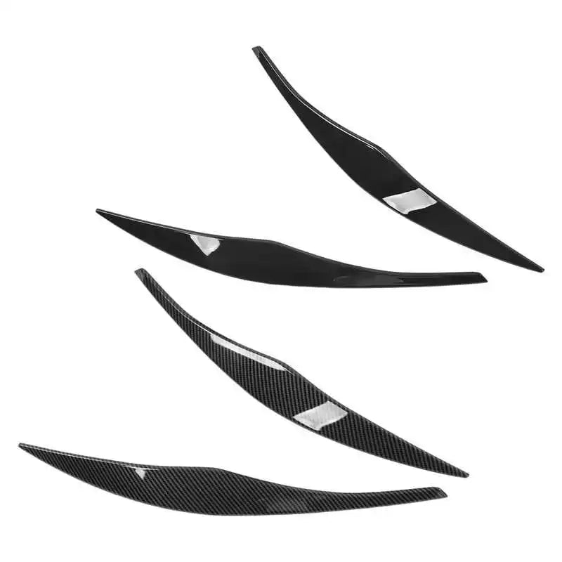 Headlight eyebrows cover BMV 3 Serie E90 E91 E92 E93 black