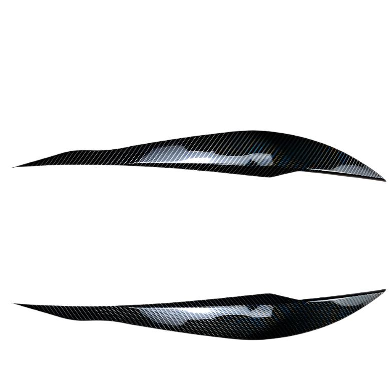 Headlight eyebrows cover carbon