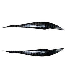 Headlight eyebrows cover carbon