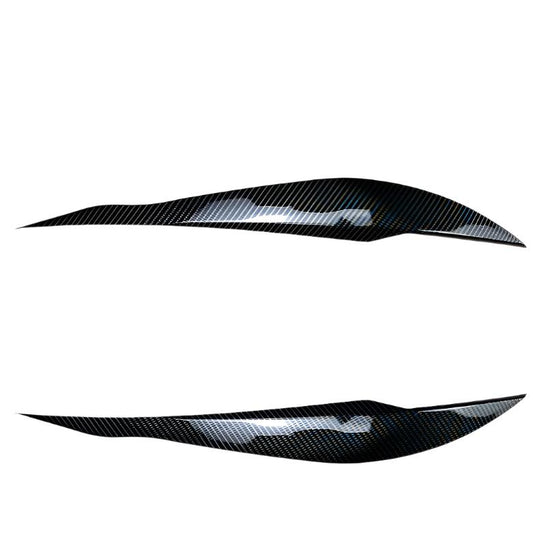 Headlight eyebrows cover carbon