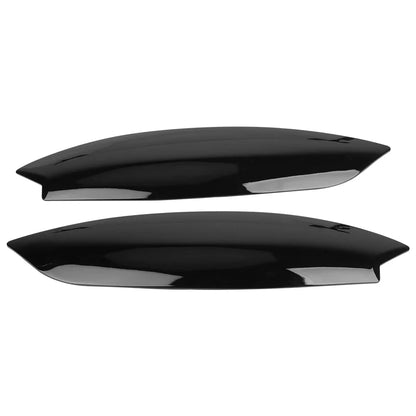 Headlight eyebrows cover black