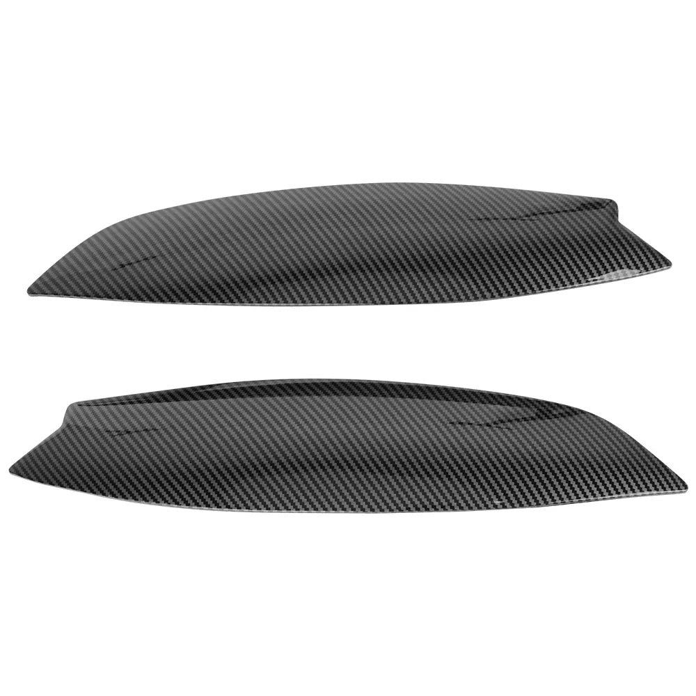Headlight eyebrows cover carbon