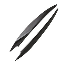 Headlight eyebrows cover Volksmotors Golf 7 black